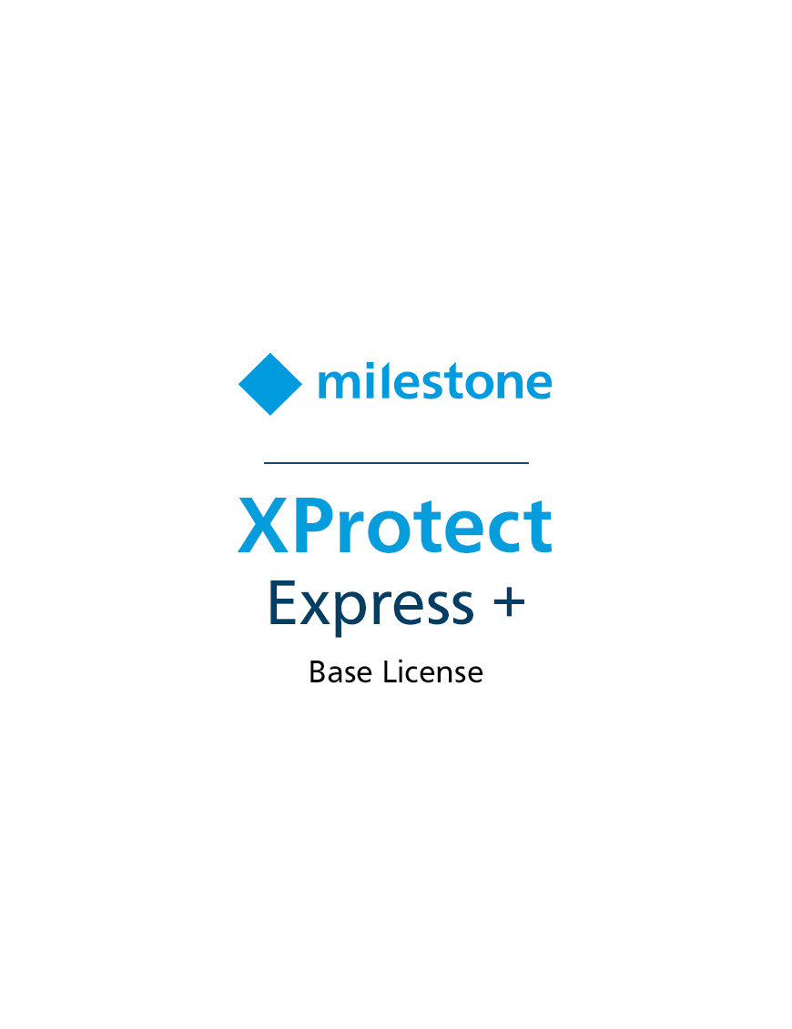 Milestone XProtect Express+ Base License (BL)