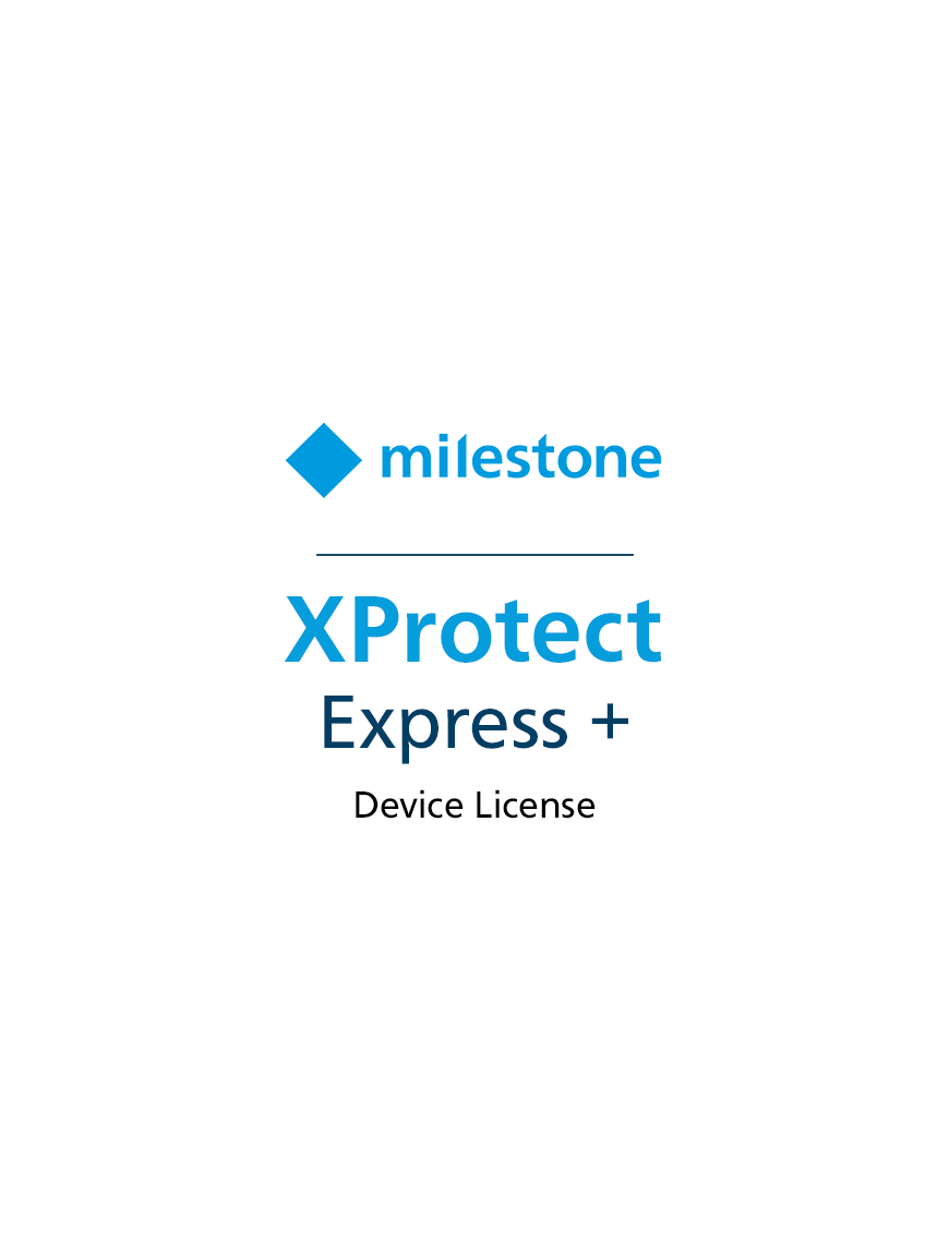 Milestone XProtect Express+ Device License (DL)