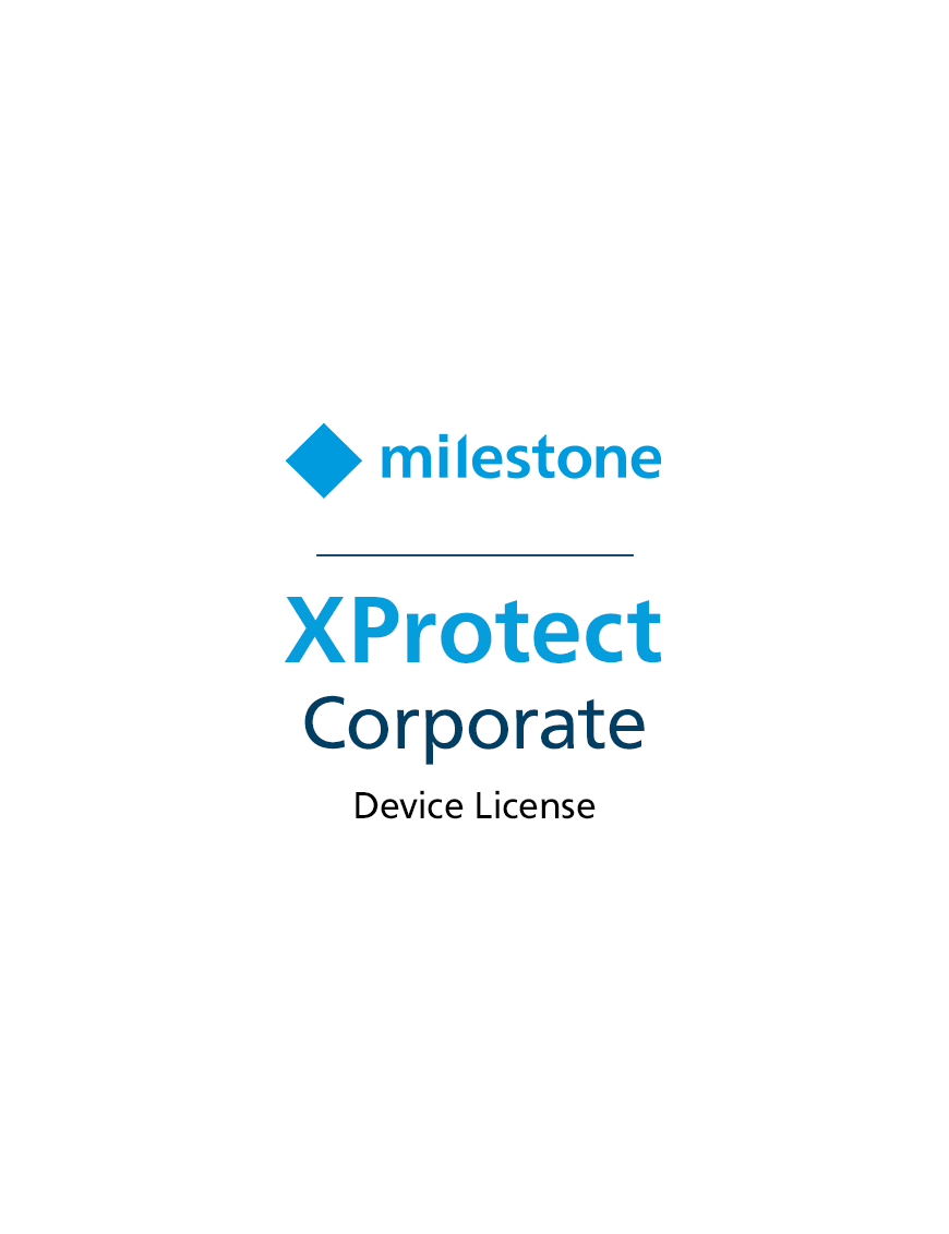 Milestone XProtect Corporate Device License (DL)