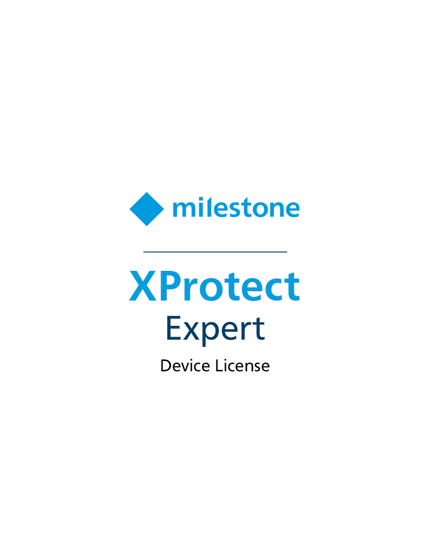 Milestone XProtect Expert Device License (DL)