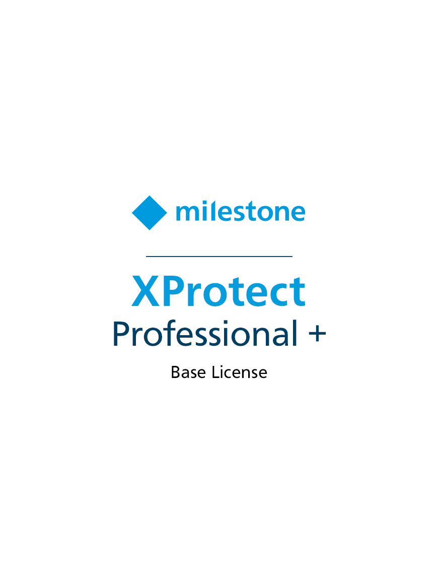 Milestone XProtect Professional+ Base License (BL)